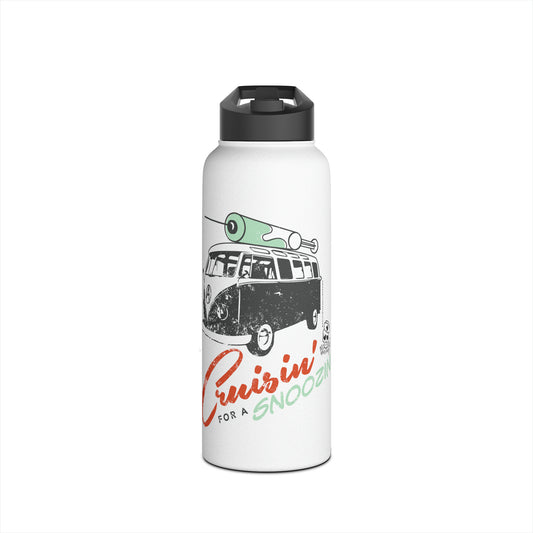 Cruisin' for a Snoozin' Stainless Steel Water Bottle, 32oz