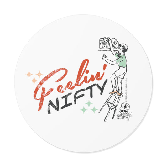 Feelin' Nifty (Boy) Vinyl Sticker