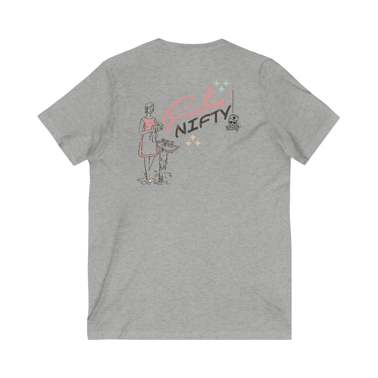 Feelin' Nifty (Girl) V-Neck Tee