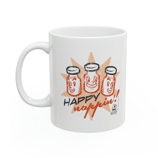 Happy Nappin' Ceramic Mug, 11oz